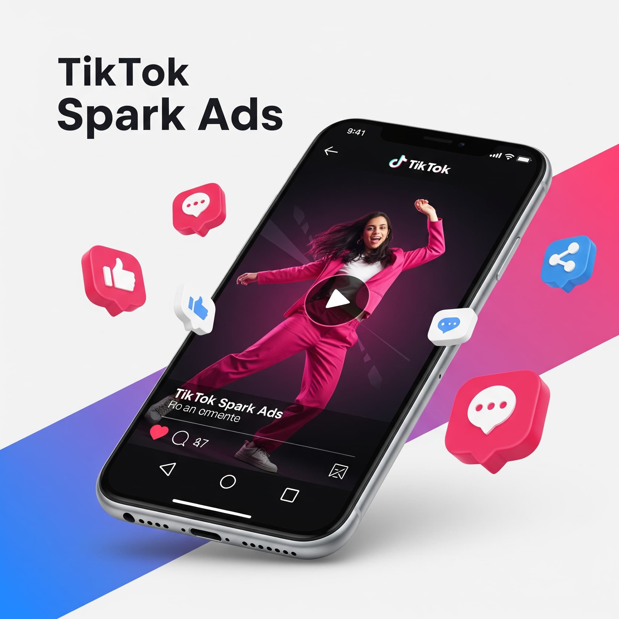 sparkads tiktok pour les annonceurs